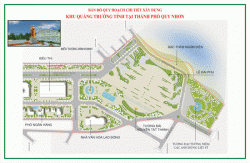 Ảnh: Bản đồ Quy hoạch chi tiết xây dựng khu Quảng trường tỉnh