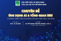 Hội thảo "CHUYÊN ĐỀ: ỨNG DỤNG AI VÀ TỔNG QUAN BIM"