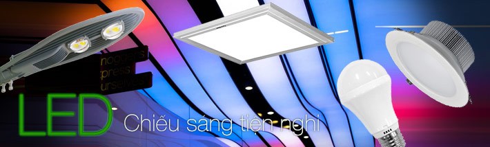 Đèn led của Công ty Rạng Đông