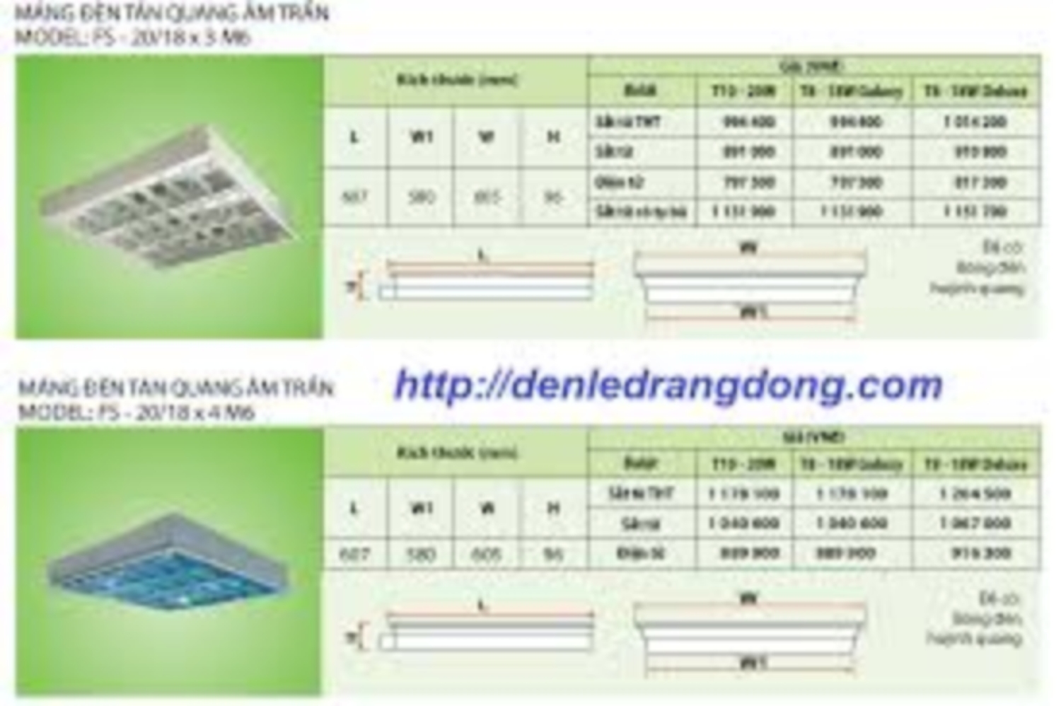 Công ty Cổ phần Bóng đèn Phích nước Rạng Đông công bố giá sản phẩm tháng 12/2015